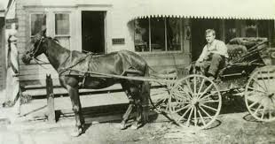 Beaverton Historical Society Horse And Buggy Horses Horse Drawn Wagon