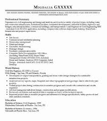 Use short paragraphs and bullet points. Civil Site Engineer Resume Example Engineering Resumes Livecareer