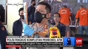 Serta penggunaan lambang/logo dan cap dinas. Polisi Ringkus Komplotan Pembobol Atm Redaksi Sore 09 03 21 Youtube