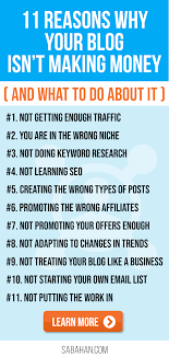 It is amazing how many kids are making money on youtube these days. 11 Reasons Why Your Blog Isn T Making Money And What To Do About It Sabahan Com