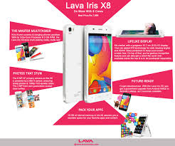 LAVA Iris X8 Smartphone with 2GB RAM