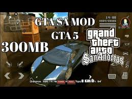 In gta 5 you can see the largest and the most detailed world ever created by rockstar games. Download Gta Sa Mod Gta 5 300mb Android Link Mediafire Youtube