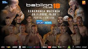 To będzie kolejna impreza organizacji babilon. Wazenie Przed Gala Babilon Mma 18 Transmisja W Polsacie Sport News I Na Polsatsport Pl Polsat Sport