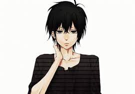 Handsome Anime Boy Smile Gif Anime Wallpaper Hd Anime drawing graphy chibi manga, sad anime boy, purple, black hair png. handsome anime boy smile gif anime