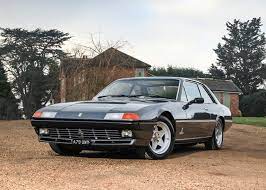 Very nice black nero 1240 paint over a very straight body. 1984 Ferrari 412 Classic Driver Market