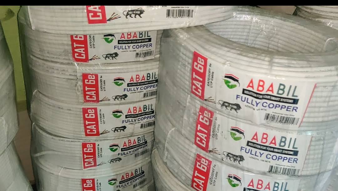 ABABIL CAT6 UTP Ethernet Lan Cable 305M Roll 23AWG Solid B product image