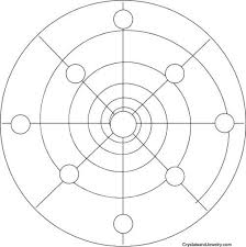 Sacred Geometry Printable Crystal Grid Templates Novocom Top
