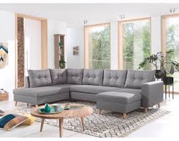 Nordic Canape Scandinave D Angle Gauche Panoramique Convertible En Tissu 299x86x188cm Canape Scandinave Canape Panoramique Meuble Gifi
