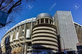 Real madrid's stadium © chris brown/flickr. Madrid Spain January 21 2018 Outside View Of Santiago Bernabeu Stock Photo Picture And Royalty Free Image Image 97747462