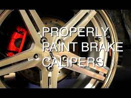 How To Paint Brake Calipers With Vht