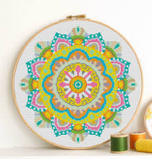 See more ideas about mandala, embroidery patterns, mandala art. Mandala Cross Stitch Pattern Modern Yoga Abstract Geometric Inspirational Funny Embroidery Hoop Art Yoga Wall Art Stich Tapestry Colorful Cross Stitch Geometric Cross Stitch Stitch Patterns