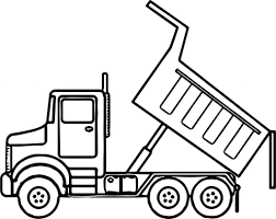 Best Hd Dump Truck Drawing File Free Dump Truck Kids Coloring Truck Coloring Pages