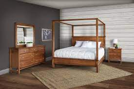 Check spelling or type a new query. Modern Shaker Style Canopy Four Piece Bedroom Set From Dutchcrafters