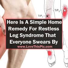 Here Is A Surprisingly Simple Home Remedy For Restless Leg Syndrome That Everyone Swears By Restless Leg Syndrome Restless Leg Remedies Restless Legs