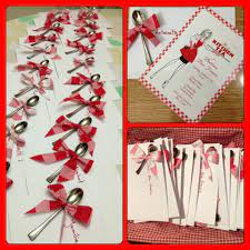 Picnic Kitchentea Party Red White Banner Decoration Table Buffet Handmade Homedecor Diy Crafts Kitchen Tea Invitations Kitchen Tea Bridal Shower