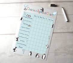 Penguin Reward System Penguin Reward Chart Reusable Reward