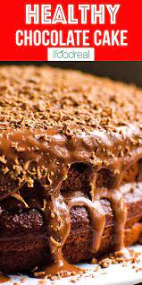 Healthy Chocolate Cake Ifoodreal Healthy Family Recipes Healthy Chocolate Cake Dark Chocolate Cake Recipes Chocolate Icing Recipes