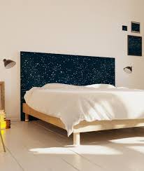 Tête de lit tapissée leonor 140x60cm gris. Tete De Lit Et Housse Constellation Emmanuel Somot Myquintus