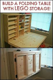 Folding Lego Table Lego Storage Craft Storage Ideas For Small Spaces Lego Table