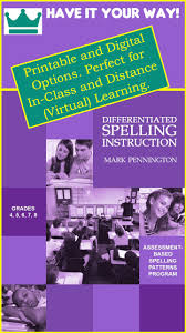 Spelling Programs For Distance Virtual Learning Pennington Publishing Blog