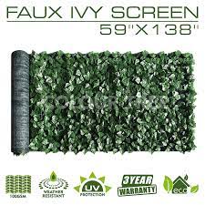 Artificial Hedges Faux Ivy Leaves Fence Privacy Screen Panels Decorative Trellis 59 Artificial Hedges Outdoor Privacy Panels Hedges Landscaping