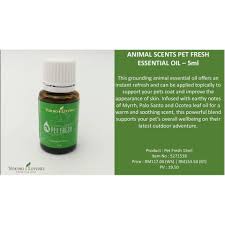 Puriclean essential oil was created with animals in mind. Young Living Yl Animal Scents Pet Fresh 15ml Shopee Malaysia