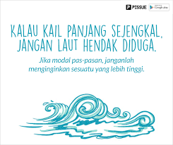 B) kalau tidak berwang , ke mana pergi terbuang. Facebook
