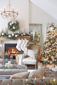 Romantic Vintage Inspired Christmas Home Tour Christmas Decorations Living Room Christmas Room Decor Christmas Living Rooms