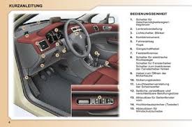 2006 Peugeot 307 Sw Betriebsanleitung In German Pdf Handbuch 193 Pages