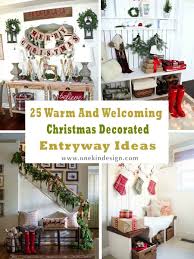 66 sensational rustic christmas decorating ideas. 25 Warm And Welcoming Christmas Decorated Entryway Ideas