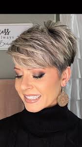 Short Haircut Inspiration for Chubby Faces by Kratkovlasky To achieve the  textures in your short hair Kratkovlasky recommends to use 👇 Moroccanoil  Dry Texture Spray 💚 https://amzn.to/3JLxbUs Moroccanoil Texture Clay 💜  https://amzn.to/3wk8BXu #