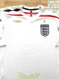 Vind fantastische aanbiedingen voor football shirt 1986. 2007 08 Old Classic England Home Football Shirt Old Soccer Jersey Classic Football Shirts