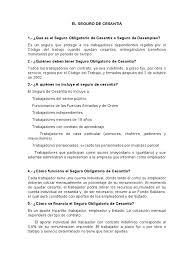 Tener 24 imposiciones no simultáneas. El Seguro De Cesantia Minuta Para Radio X Desempleo Ciencias Sociales