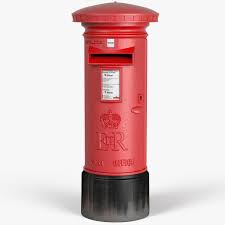 Royal Mail Post Box 3d Model Ad Mail Royal Post Model Post Box 3d Model Mail Post Post Box