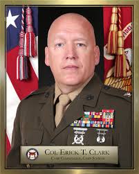 Colonel Erick T. Clark > Marine Corps Base Camp Butler > Biography