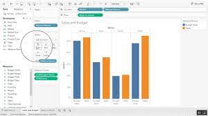 Creating A Combined Axis Chart In Tableau Youtube