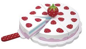 Jabadabado Spielzeug Kuchen Erdbeeren Weiss Rot O 18cm 3 Bei Fantasyroom Online Kaufen Strawberry Cake Play Food Gifts For Kids
