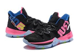 Adidas Basketball Shoes Black And Blue Nike Kyrie 5 Just Do It Black Pink Blue Shoes Sneakers Nike Basketball Shoes Adidas Basketball Shoes
