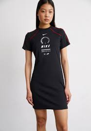Buy DRESS FEMME - Jersey dress - black Online Guyana | Ubuy