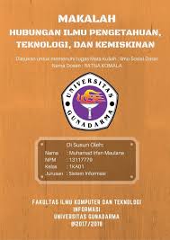 Maybe you would like to learn more about one of these? 60 Contoh Cover Makalah Kuliah Sma Baik Benar Menarik