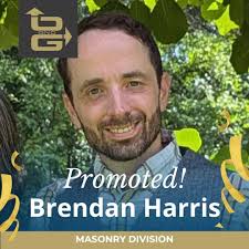 Promotion Spotlight: Brendan Harris Earns Well-Deserved Promotion in  Masonry Division