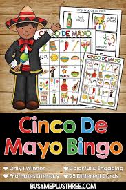 Different Bingo Games To Play Cinco De Mayo Bingo Game Activity 25 Different Bingo Cards Bingo Cards Cinco De Mayo Bingo