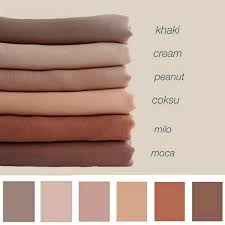 Pin Oleh Amira Di Wearing Color Gaya Hijab Warna Skema Warna