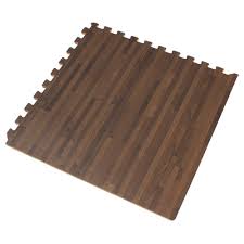 Forest Floor Walnut Printed Wood Grain 24 In X 24 In X 3 8 In Interlocking Eva Foam Flooring Mat 24 Sq Ft Pack Ff24walnut1 10m The Home Depot Foam Flooring Foam Mat Flooring Flooring