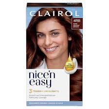 Clairol Nice' n Easy Permanent Hair Dye 4RB Dark Reddish Brown :  Amazon.com.au: Beauty