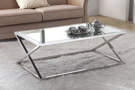Related:white coffee table silver coffee table set. Image Of Furniture Metal Glass Coffee Table Ideas Silver Rectangle Modern Intended For Sil Silver Coffee Table Glass Coffee Table Decor Coffee Table Rectangle