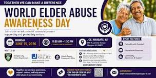 World Elder Abuse Awareness Day Event in Margate NJ