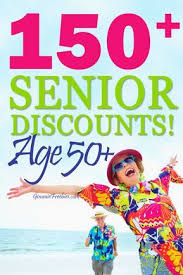 Senior Discounts 150 Best Senior Citizen Savings Roundup Senior Discounts Senior Citizen Discounts Senior Health