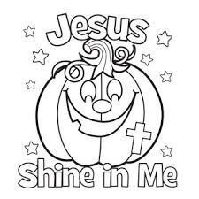 The first of the printable pages depict the baby jesus born in a stable in bethlehem. Church Halloween Coloring Pages B111 Coloring Pages Import