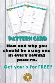 From festive occasions to inspirational messages, happy vacation to marketing, you can now create these and more on your computer. Pattern Cards How And Why To Use Them My Golden Thimble